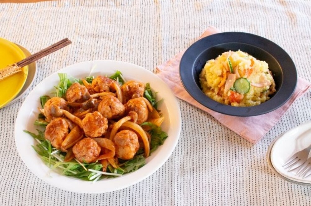 【無料公開】管理栄養士が考案!食べごたえ◎豚こま肉で節約できるボリューム満点献立